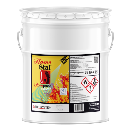 FLAME STAL Fire protection coating - solvent based, Exterior...