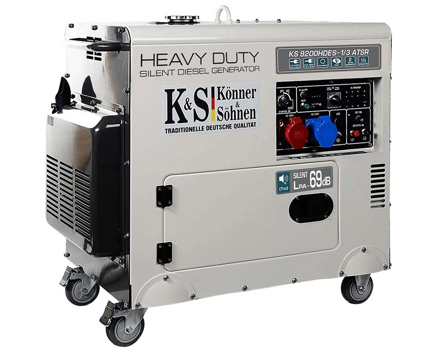 Könner & Söhnen KS 4100iEG Hybrid Flüssiggas/Benzin-Stromerzeuger ab